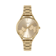 Load image into Gallery viewer, Radley Yellow Gold Printed  round Face Watch.
