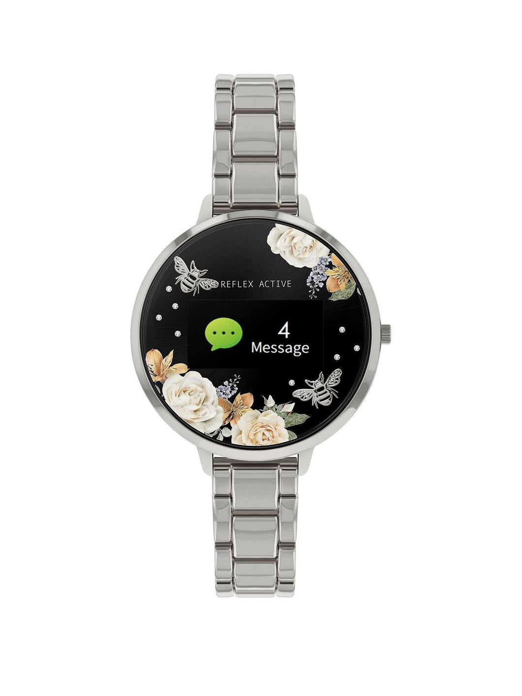 Reflex Active Series 3 Smart Watch with Floral Detail Colour Screen