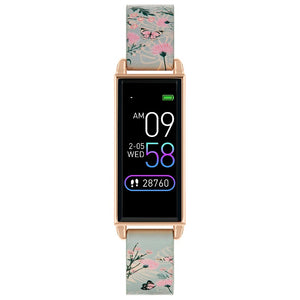 Reflex Active Series 2 Smart Watch with Colour Touch Screen and Floral Printed Strap