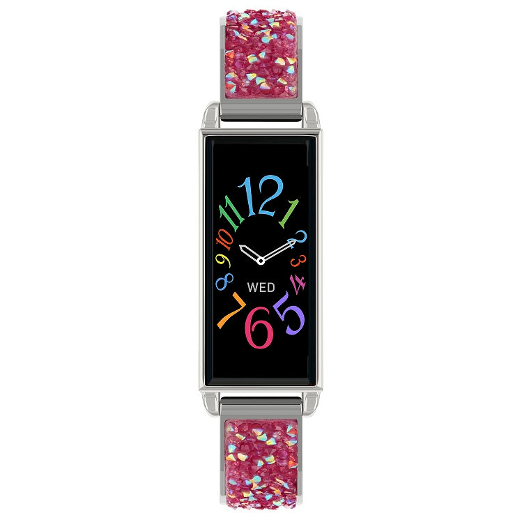 Reflex Active Series 2 Smart Watch with Colour Touch Screen and Pink Glitter Strap