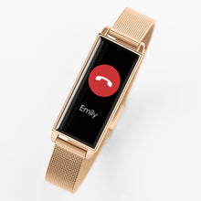 Load image into Gallery viewer, Series O2 Rose Gold mesh bracelet has a slim silhouette yet packs in all essential features.
