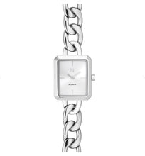 Load image into Gallery viewer, WATCH GISELLA - STAINLESS STEEL WITH SILVER SUNRAY DIAL
