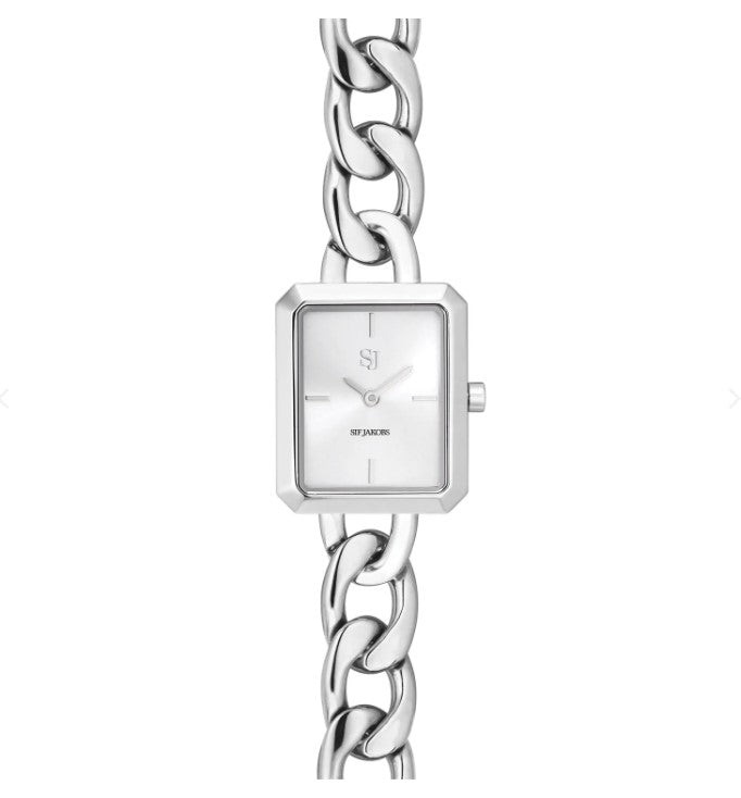 WATCH GISELLA - STAINLESS STEEL WITH SILVER SUNRAY DIAL