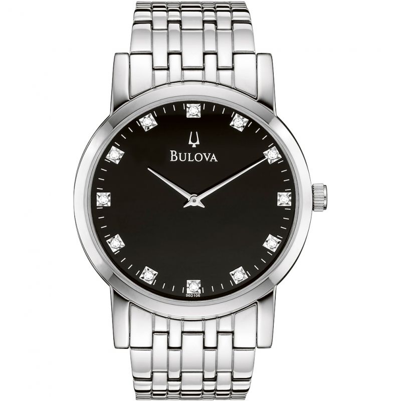 Bulova 11 diamond clearance watch