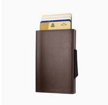 Load image into Gallery viewer, Cascade Slim Brown Wallet
