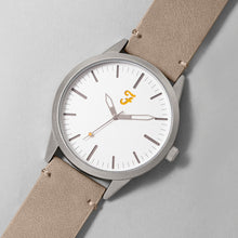 Load image into Gallery viewer, Farah Gents Classic Watch With Leather Strap.
